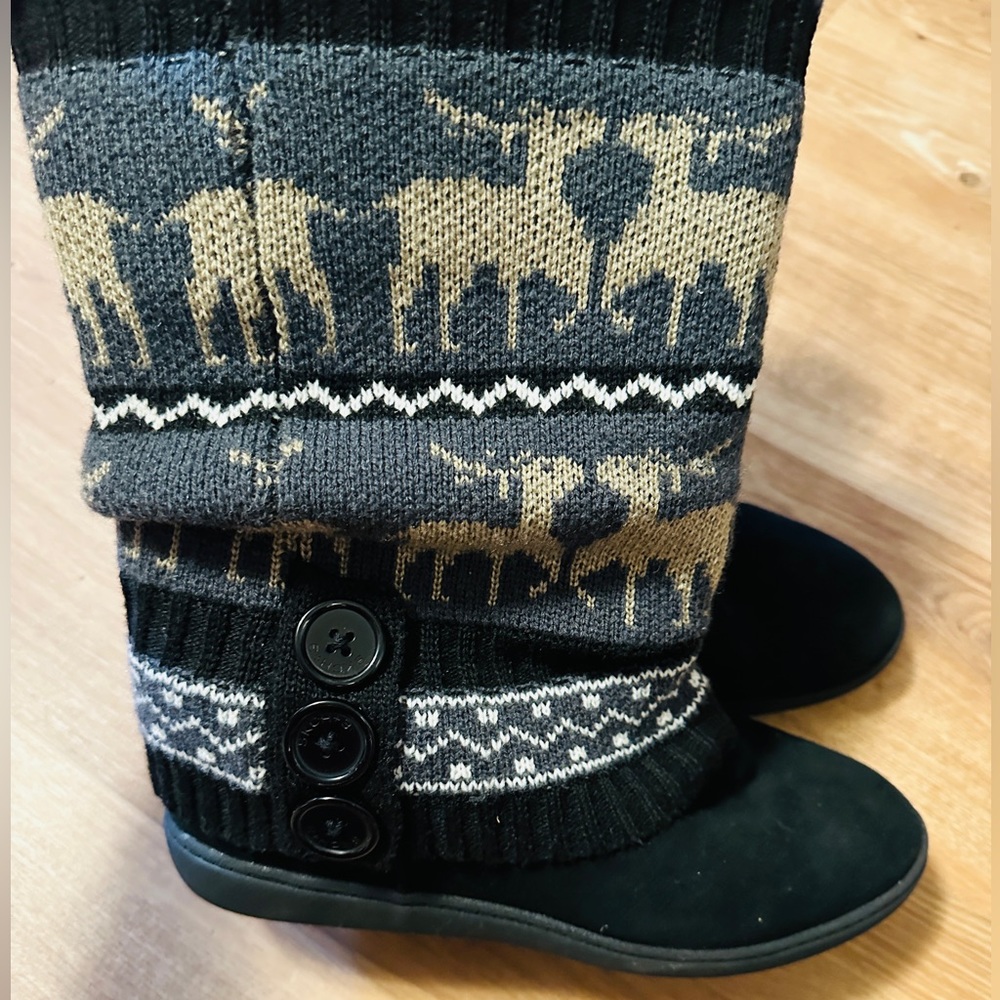 Skechers Boots with Knit Boot Warmers